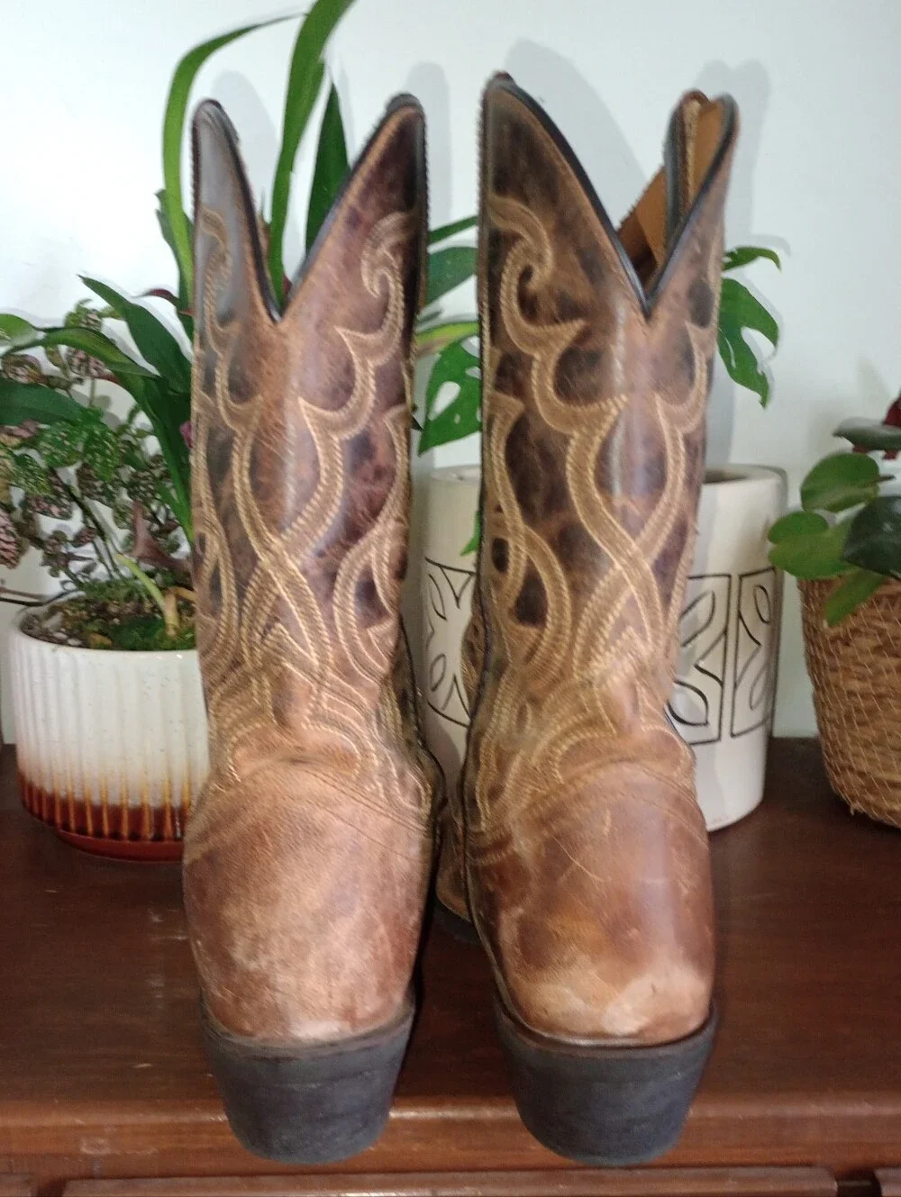 Laredo Maddie Round Toe Western Boots - Picture 6 of 8